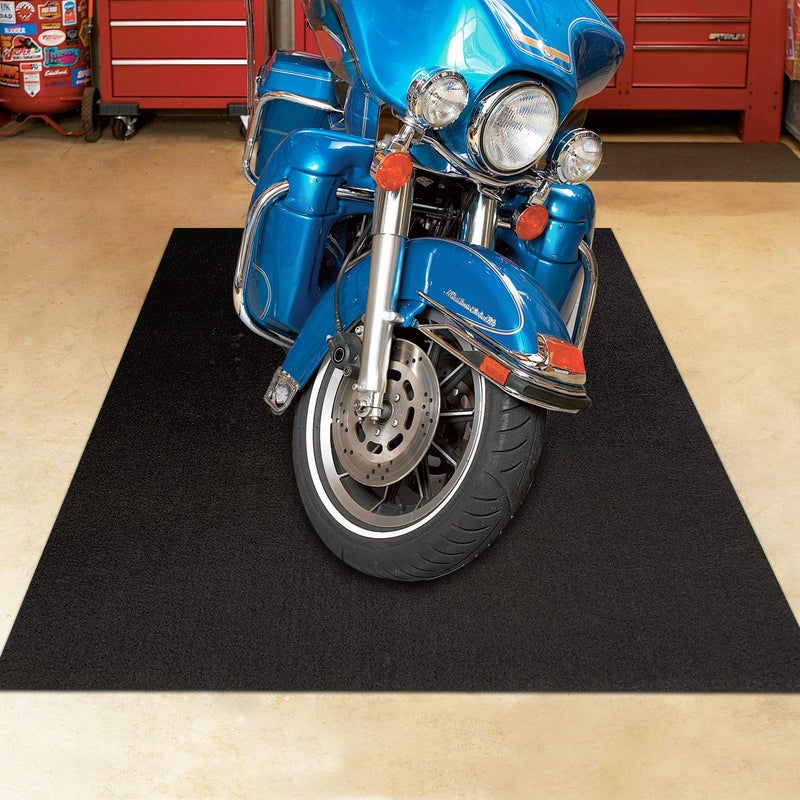 LINLA 61 x 39 in-Absorbent Oil Mat Contains Liquid Garage Floor Mat, Motorcycle Mat for Garageï¼ŒReusable, Washable, Protects Garage Floor or Driveway Surface, Shop,Parking, - Image 1